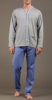 PIGIAMA CONFORMATO APERTO UOMO M/L 2001 Tellini S.r.l. Ingrosso Abbigliamento